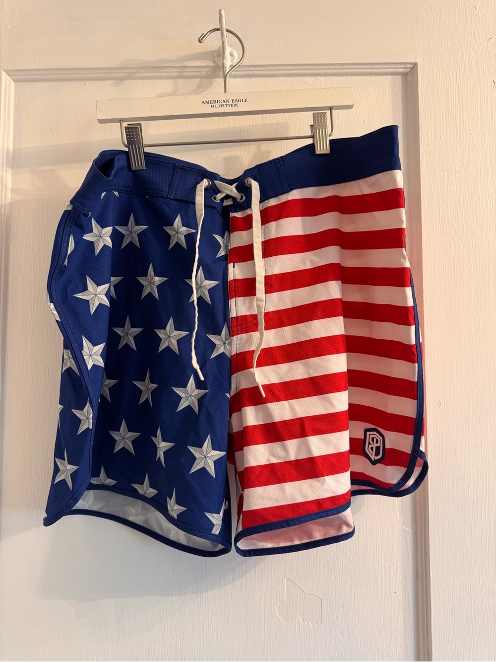 Men’s American Flag Born Primitive Swim Shorts